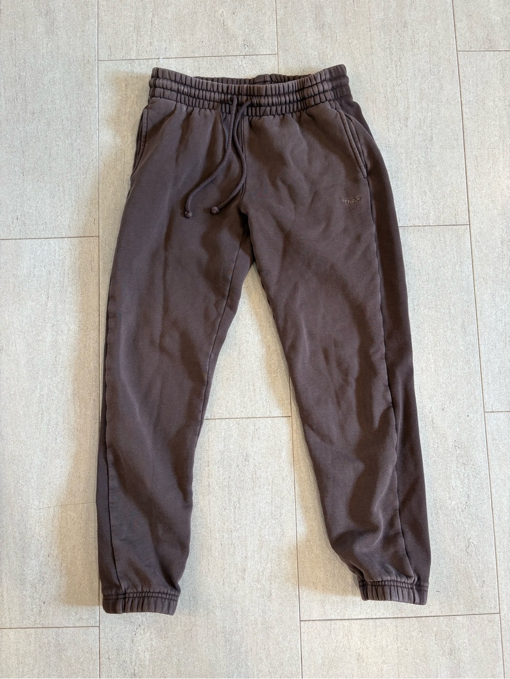 Aritzia TNA Sweatfleece Cozy Fleece Boyfriend Fit Sweatpants